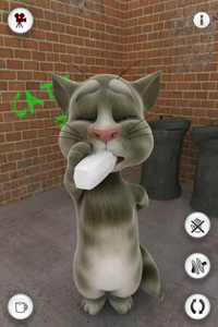Скриншоты игры Talking Tom Cat